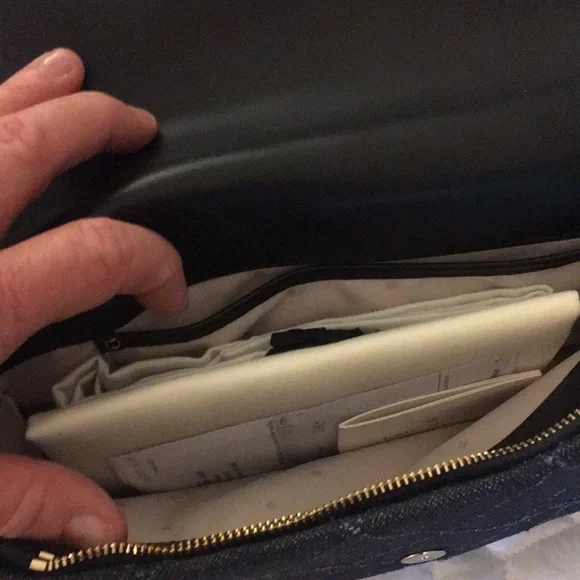 Kate Spade Black Shoulder Bag with Colorful Embellishments - Picture 4 of 5